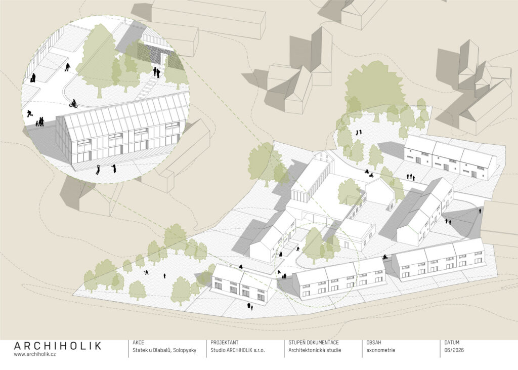 Architektonická studie: Statek U Dlabalů