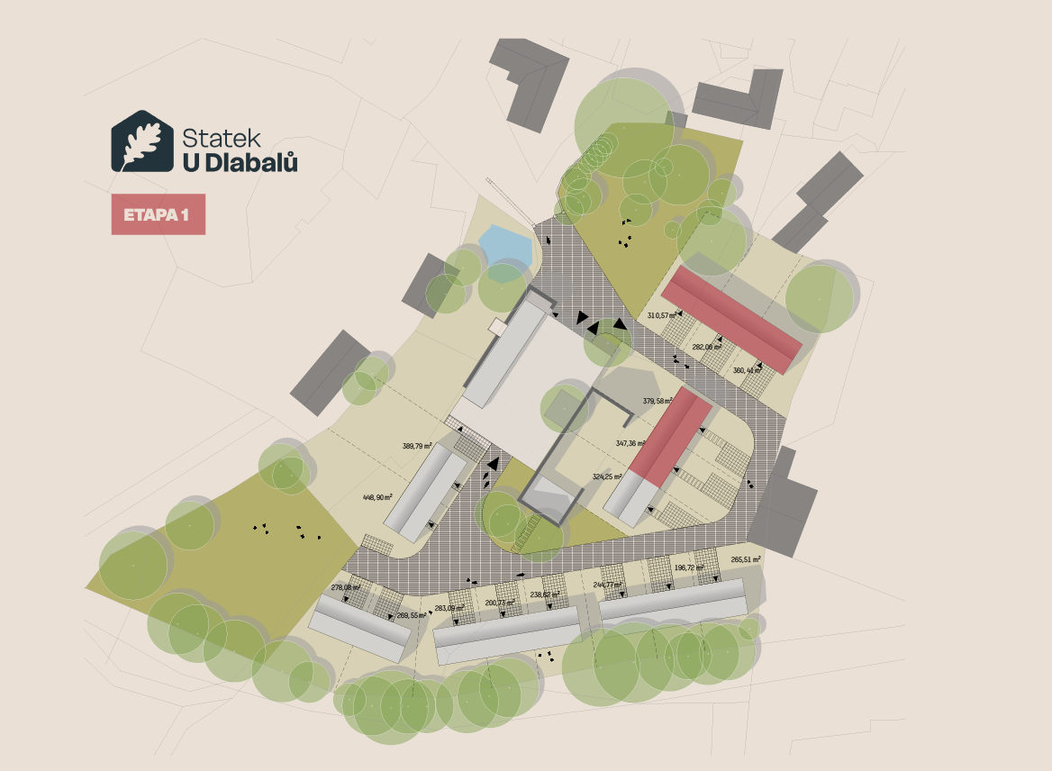 Schéma první etapy předprodeje