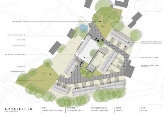 Architektonická studie: Statek U Dlabalů