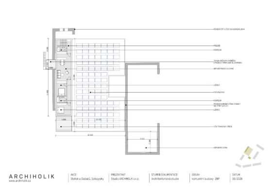 Architektonická studie: Statek U Dlabalů