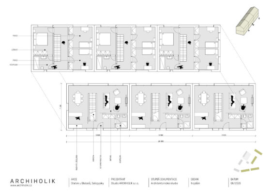 Architektonická studie: Statek U Dlabalů